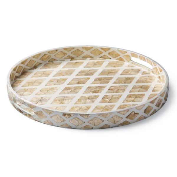 Lacquer Seashell Tray