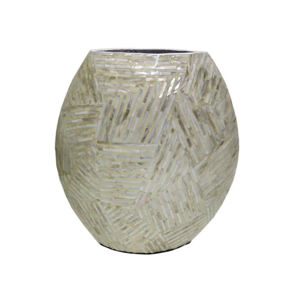 Lacquer Seashell Vase