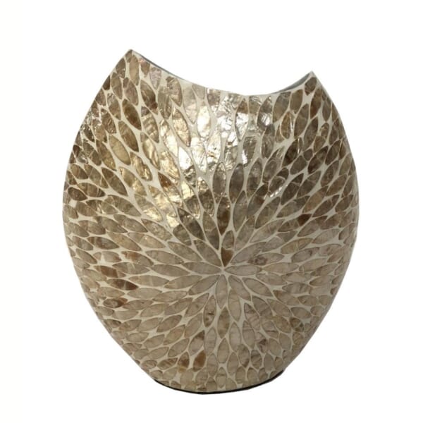 Lacquer Seashell Vase