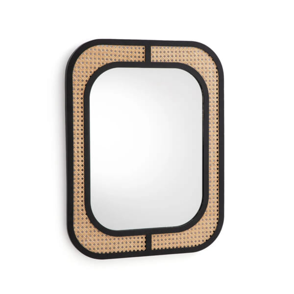 Rattan Mirror