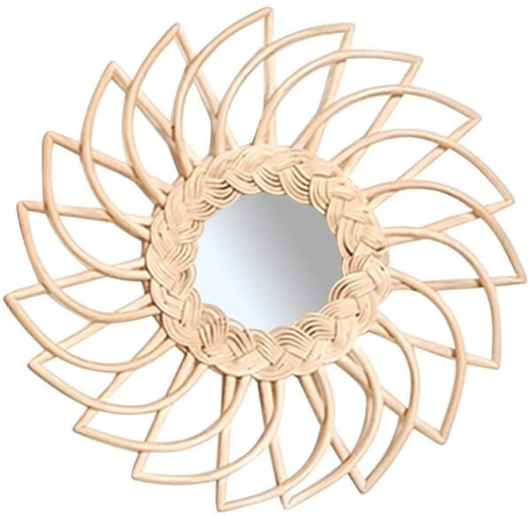 Rattan Mirror