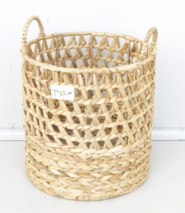 Water Hyacinth Basket