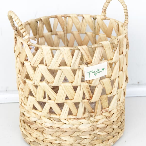 Water Hyacinth Basket