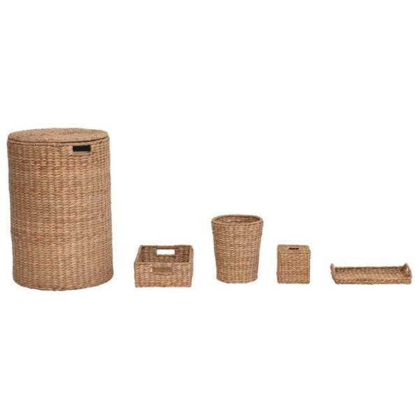 Water Hyacinth Bathroom set