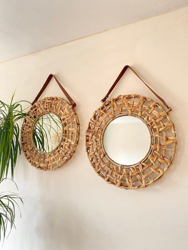 Water Hyacinth Mirror